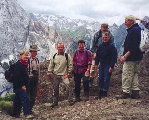 7 alpinister fredag den 29 juni 