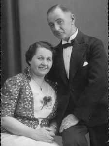 Alfred og Jensine,  21 juli 1938